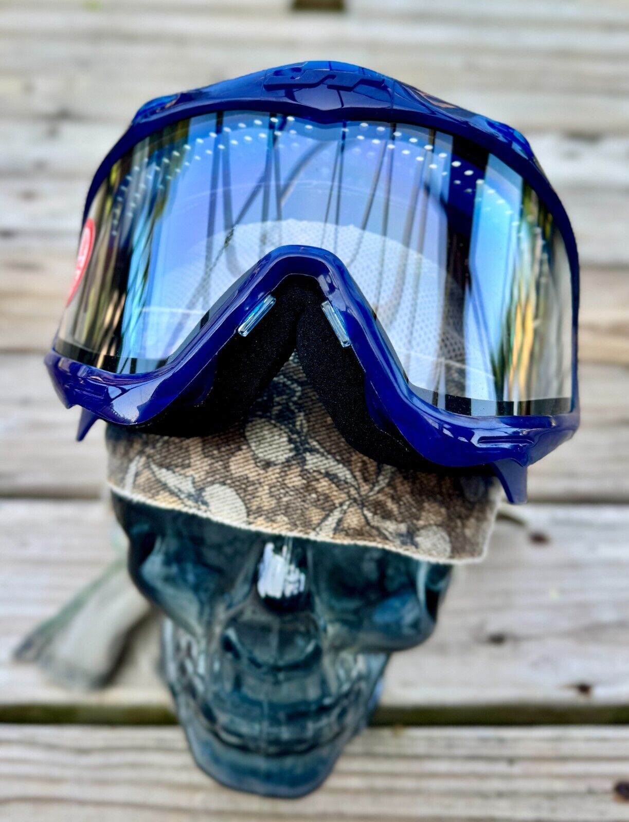 JT Proflex LE ICE Blue Paintball Goggle Frames GI Clear Lens