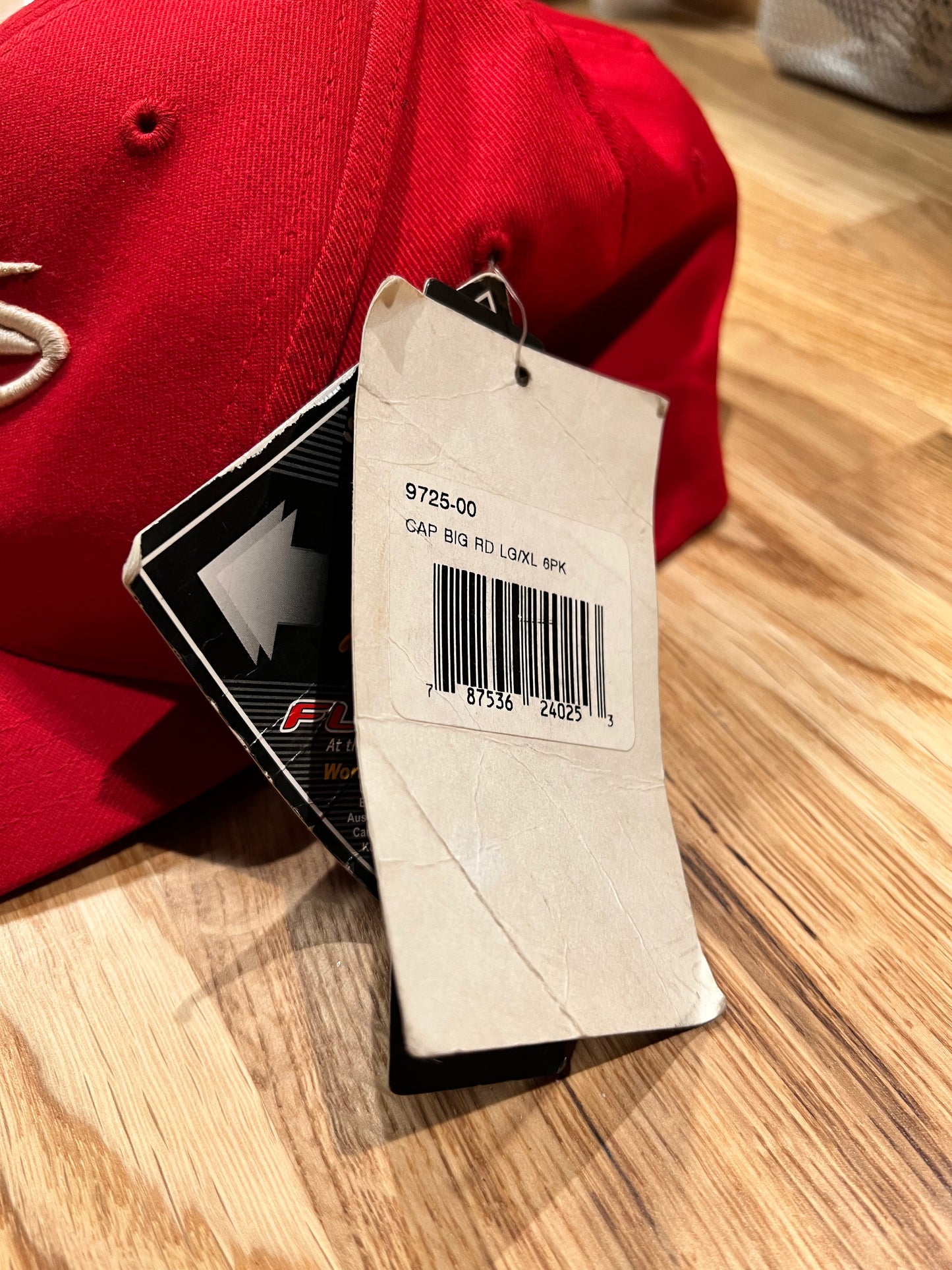 NOS Red JT Proflex Flexfit Hat Size L/XL