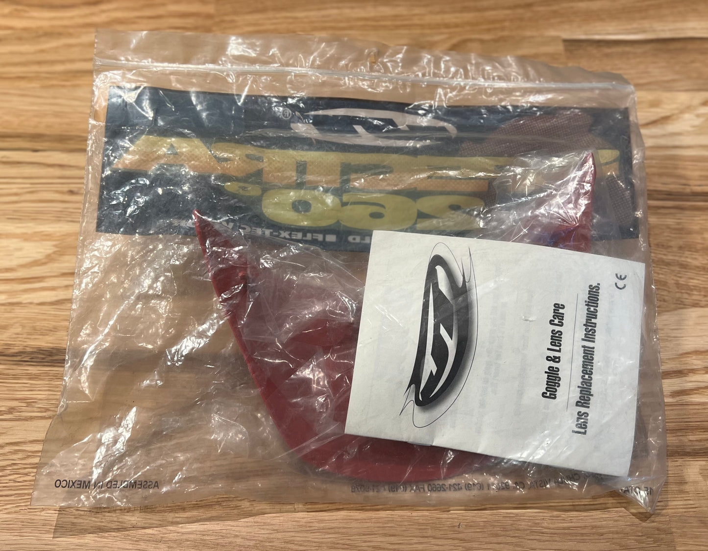 NOS Rare OG JT Proflex Burgundy Visor