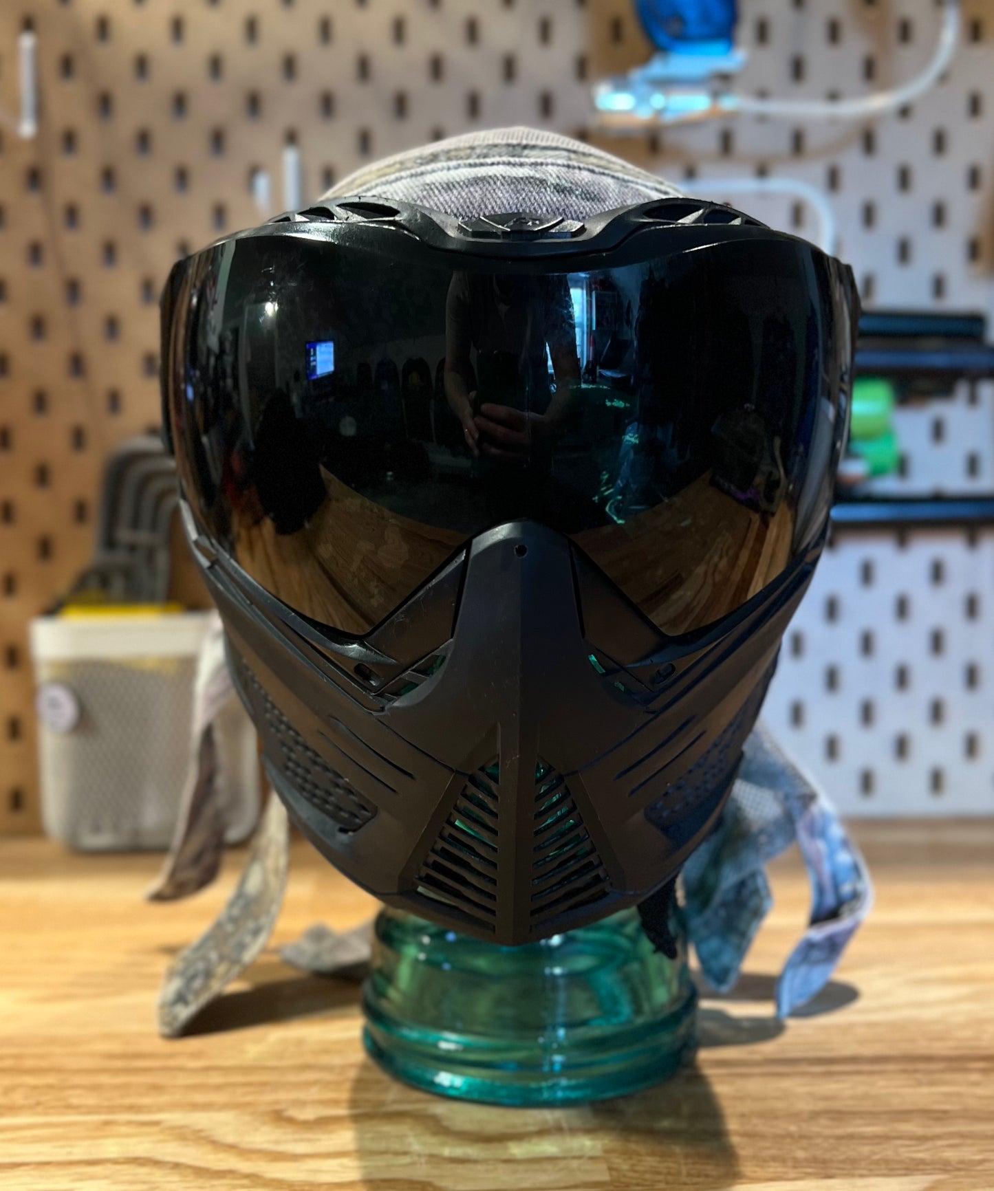 Pre-Owned Black Push Unite Goggles w/ Sandana Strap & Case