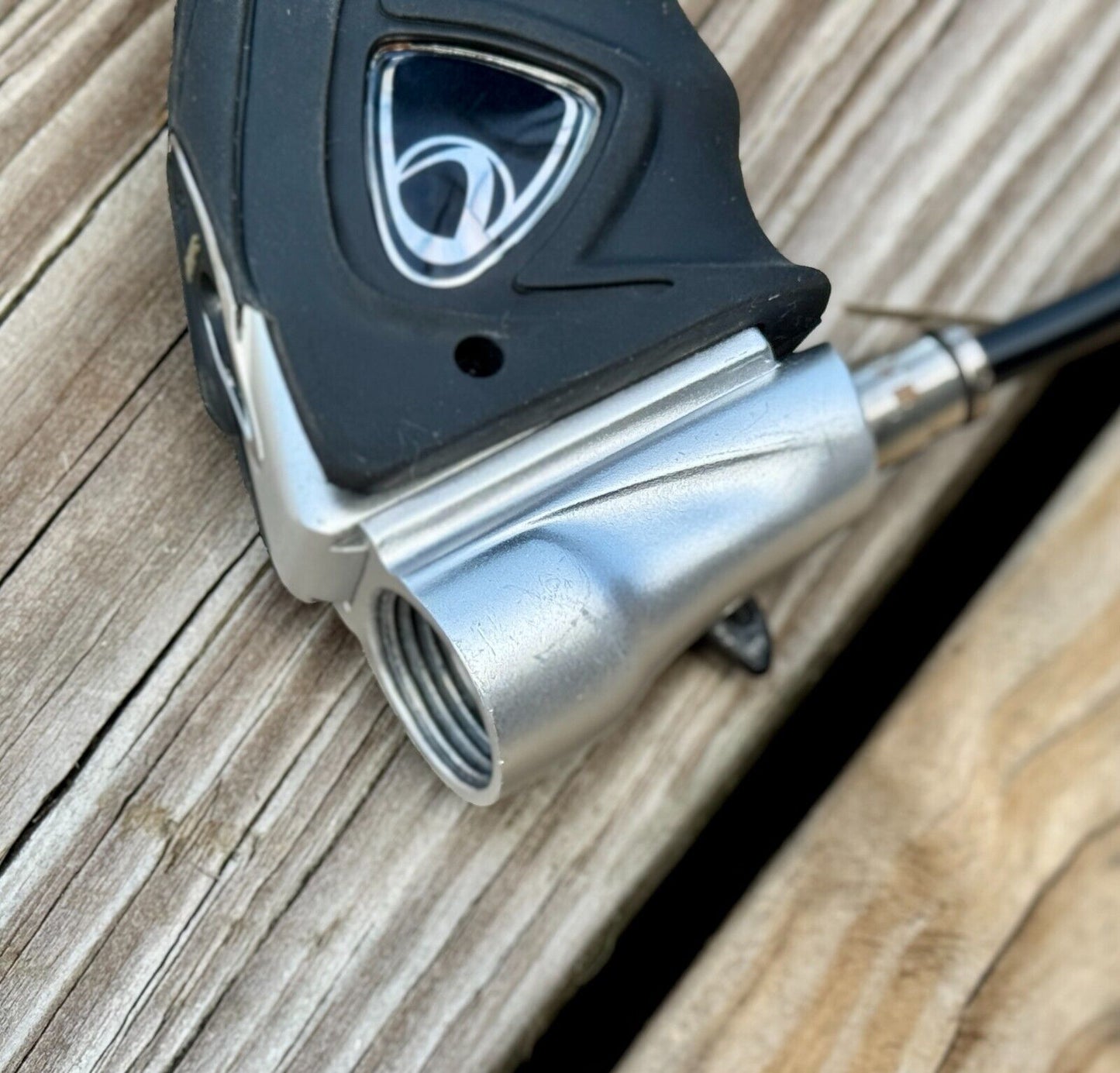 Rare LE Tampa Bay Damage Blue Silver Dye NT 10 Paintball Marker Gun NXL 10.2bps
