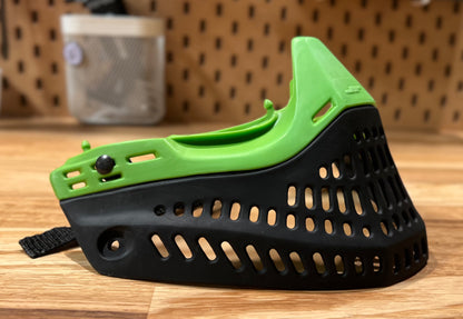 NOS KEE JT Proflex Lime/Black Bottoms w/ Chin Strap