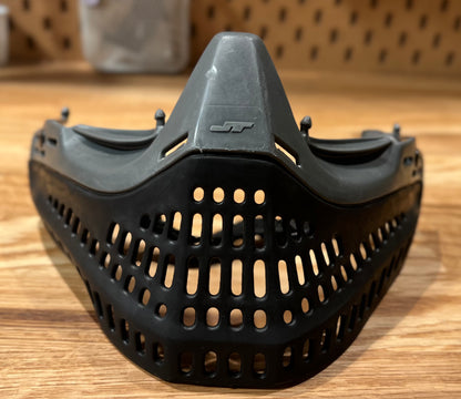 Pre-Owned KEE JT Proflex Gray/Black Bottoms w/ Chin Strap (FLAW)