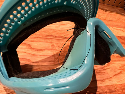 Pre-Owned KEE JT Proflex Sky Blue Frames